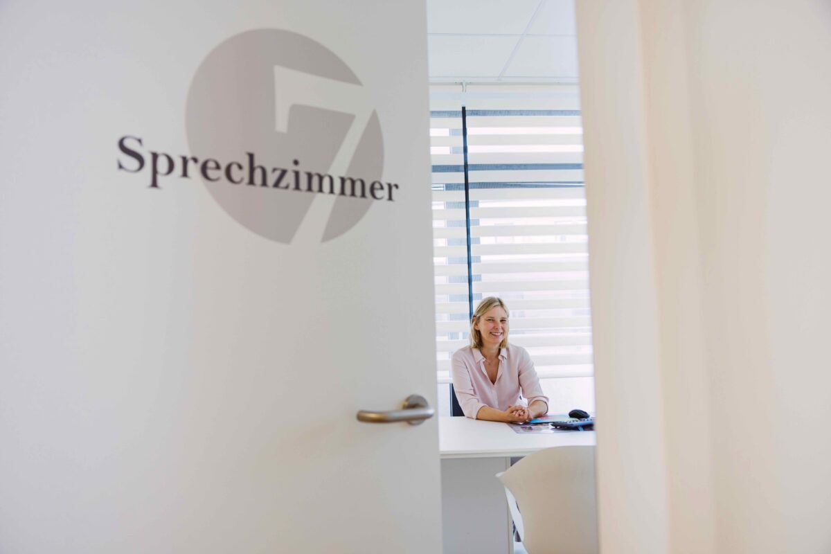 Sprechzimmer 7 der Praxis am Friesenweg